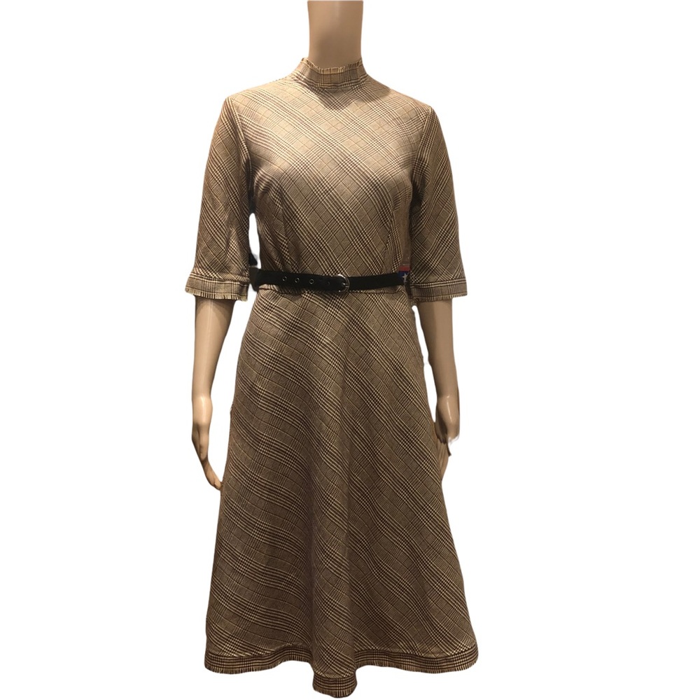 Zapelle Midi Plaid Dress size Medium